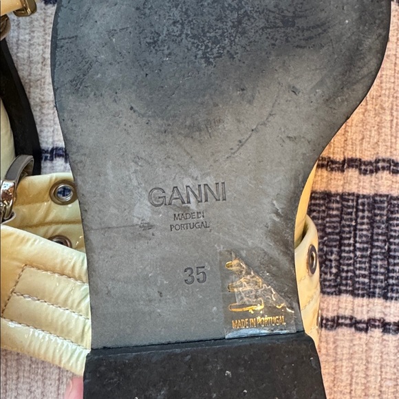 Women's White Egret Slingback Ballet Flat Shoe With Buckles - 35 - Picture 7 of 9